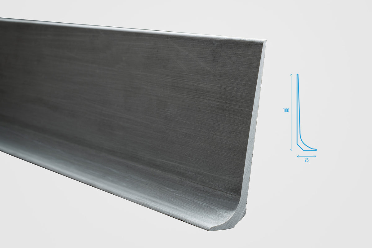 Polyprofil - Hohlkehle für innen und außen - 25 x 100 mm