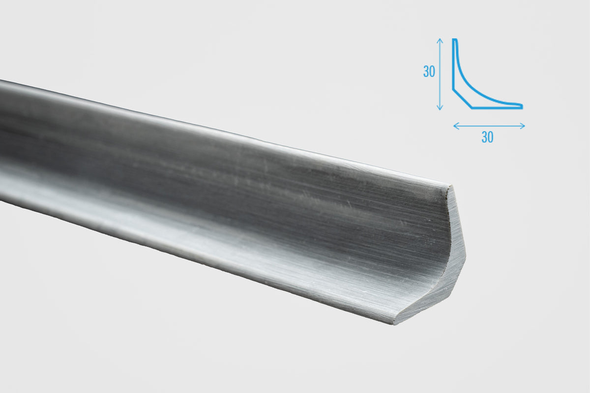 Polyprofil - Hohlkehle für innen und außen 30 x 30 mm