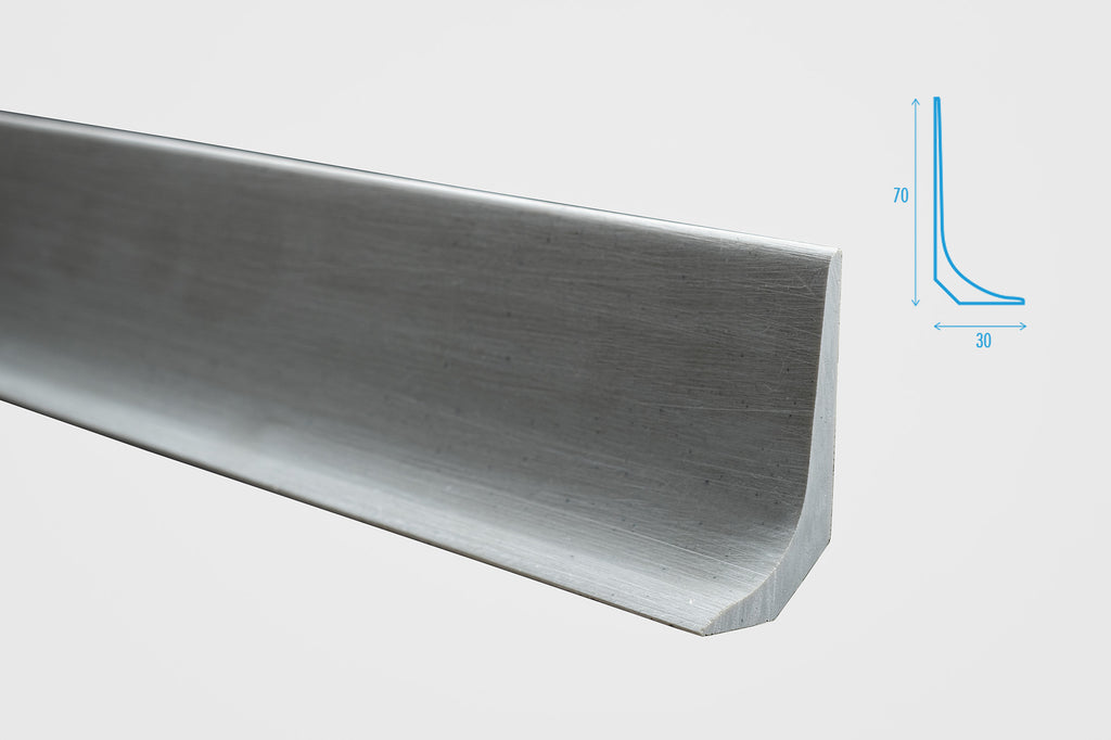 Polyprofil - Hohlkehle für innen und außen - 30 x 70 mm