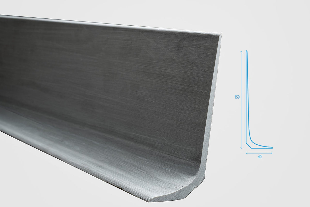 Polyprofil - Hohlkehle für innen und außen 40 x 150 mm