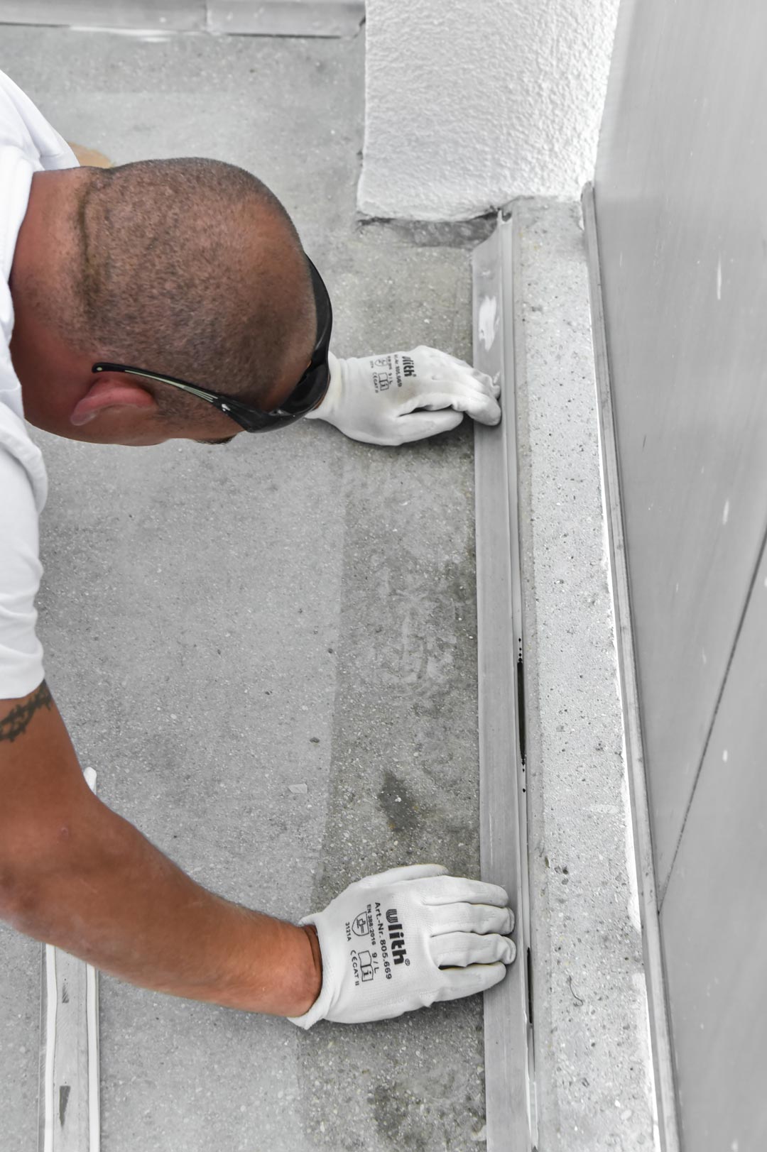 Polyprofil - Hohlkehle für innen und außen - 30 x 70 mm