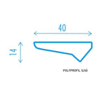 POLYPROFIL®  Tropfleiste S40