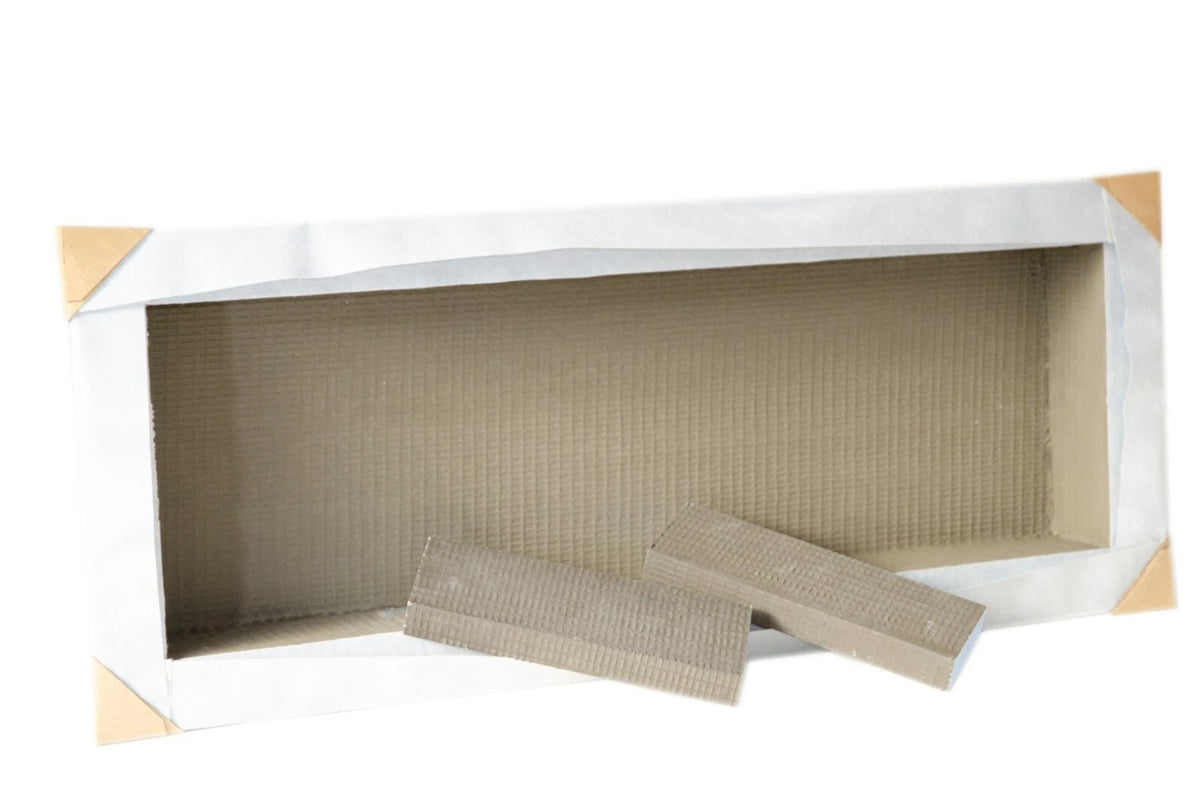 Wandnische/Duschnische: befliesbar, mit/ohne Kleber - 25 x 80 cm